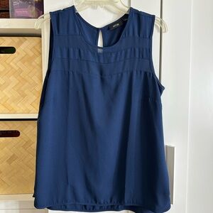 Apt. 9 Women's Blue Sleeveless Top